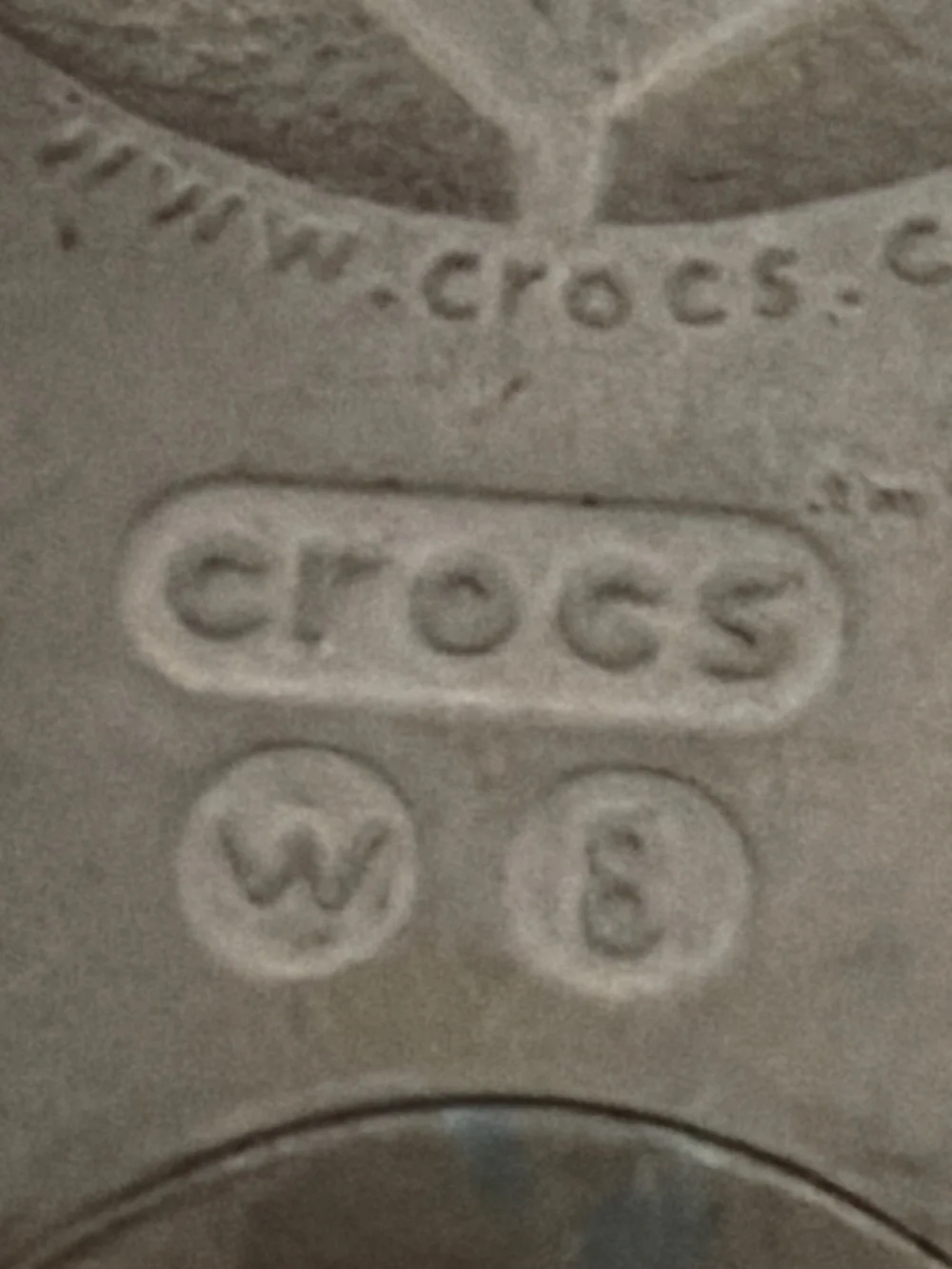 CROCS Women's Floral Slingback Sandals in Gray with Multi-Color Flowers